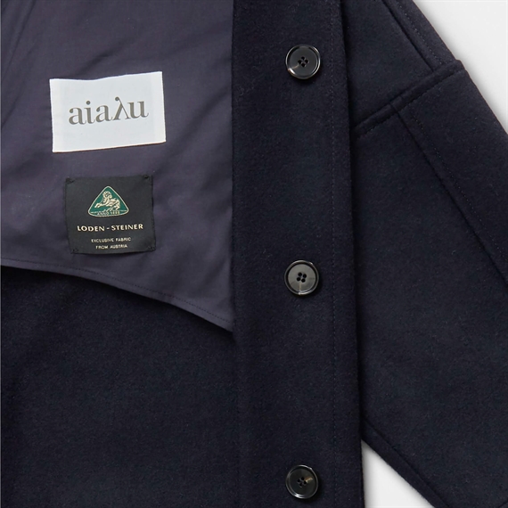 Aiayu Jada Coat Loden, Navy